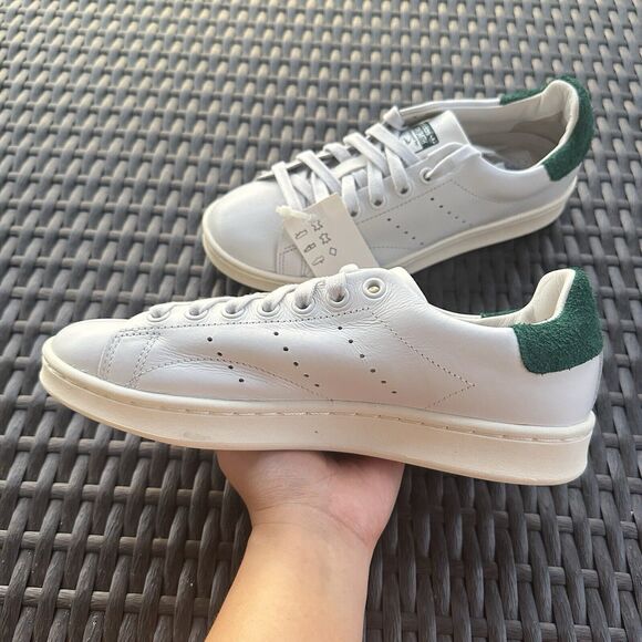 Adidas Stan Smith White Collegiate Green Men\'s Athletic Shoes Q46123 Size 6.5 main image 7